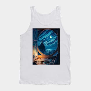 The starry night Tank Top